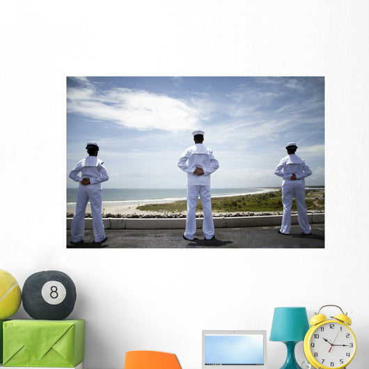 Sailors Man Rails as Wall Decal