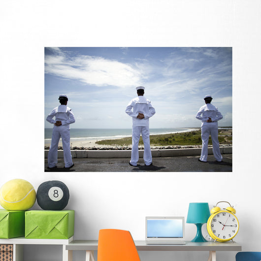 Sailors Man Rails as Wall Decal