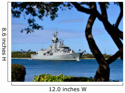 Royal Australian Navy Anzac-class Wall Decal