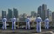 Sailors Man Rails aboard Wall Decal Design 3