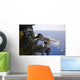 Naval Aircrewman Fires 50-caliber Wall Decal