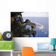 Naval Aircrewman Fires 50-caliber Wall Decal