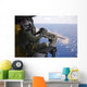 Naval Aircrewman Fires 50-caliber Wall Decal