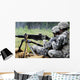Soldier Engages Targets Downrange Wall Decal