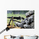 Soldier Engages Targets Downrange Wall Decal