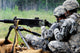 Soldier Engages Targets Downrange Wall Decal