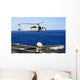 Mh-60r Seahawk Helicopter Places Wall Decal