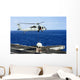 Mh-60r Seahawk Helicopter Places Wall Decal