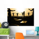 Sailors Exercise Hangar Bay Wall Decal