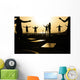 Sailors Exercise Hangar Bay Wall Decal