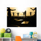 Sailors Exercise Hangar Bay Wall Decal