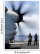 Sailors Monitor E2-c Hawkeye Wall Decal