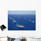 Ships and Submarines Participating Wall Decal Design 2