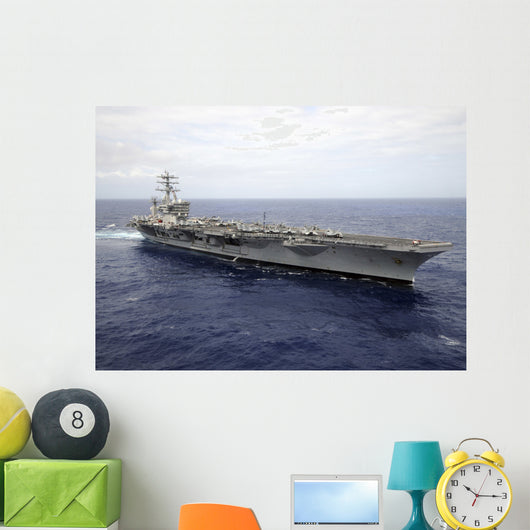 Aircraft Carrier Uss Nimitz Wall Decal Design 1