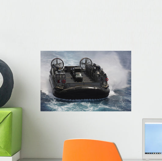Landing Craft Air Cushion Wall Decal Design 8