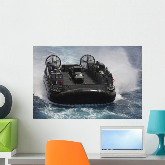 Landing Craft Air Cushion Wall Decal Design 8