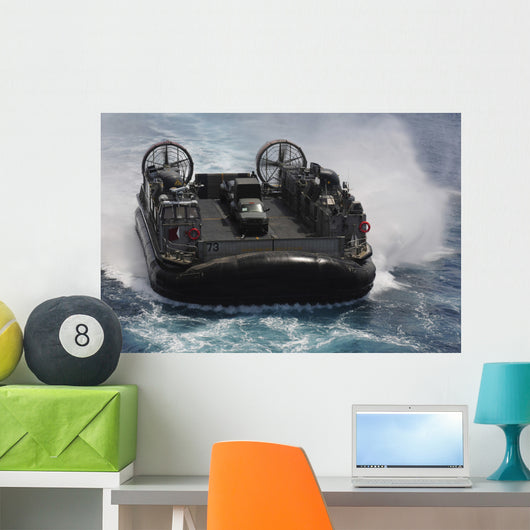 Landing Craft Air Cushion Wall Decal Design 8
