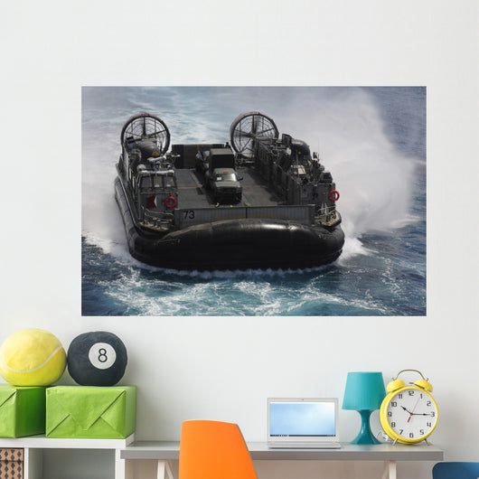 Landing Craft Air Cushion Wall Decal Design 8
