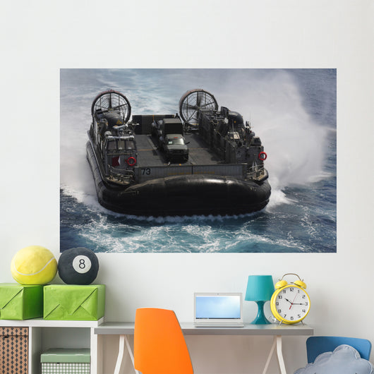 Landing Craft Air Cushion Wall Decal Design 8