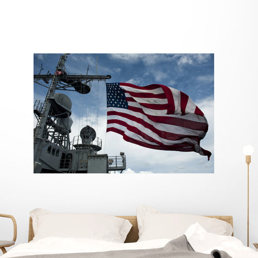 Uss Cowpens Flies Large Wall Decal