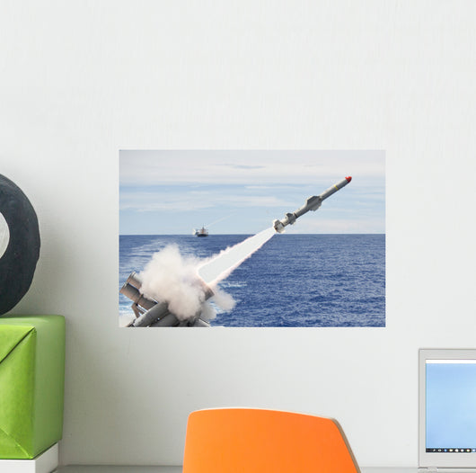 Uss Cowpens Launches Harpoon Wall Decal