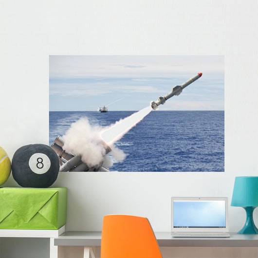 Uss Cowpens Launches Harpoon Wall Decal