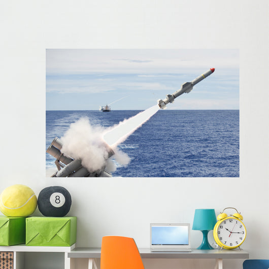 Uss Cowpens Launches Harpoon Wall Decal