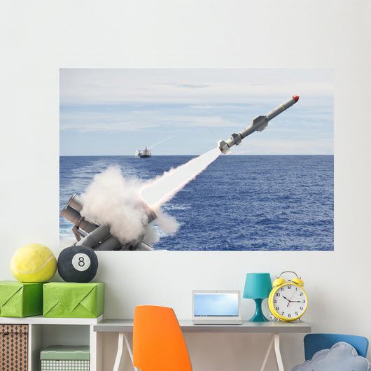 Uss Cowpens Launches Harpoon Wall Decal