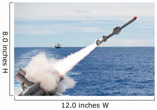 Uss Cowpens Launches Harpoon Wall Decal