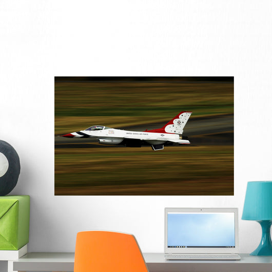 F-16 Thunderbird Us Air Wall Decal
