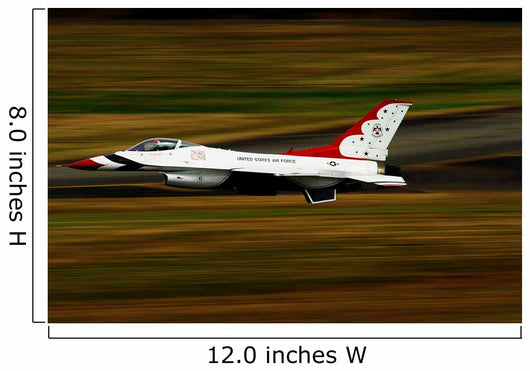 F-16 Thunderbird Us Air Wall Decal