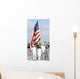 Sailors Hoist American Flag Wall Decal