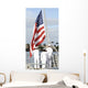 Sailors Hoist American Flag Wall Decal