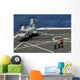 Plane Captain Signals to Wall Decal