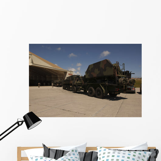 Us Soldiers Transport Patriot Wall Decal