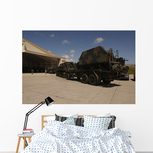 Us Soldiers Transport Patriot Wall Decal