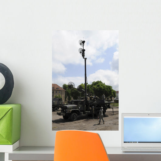 Us Soldiers Teach Polish Wall Decal Design 3