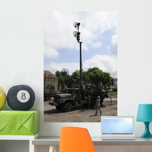 Us Soldiers Teach Polish Wall Decal Design 3