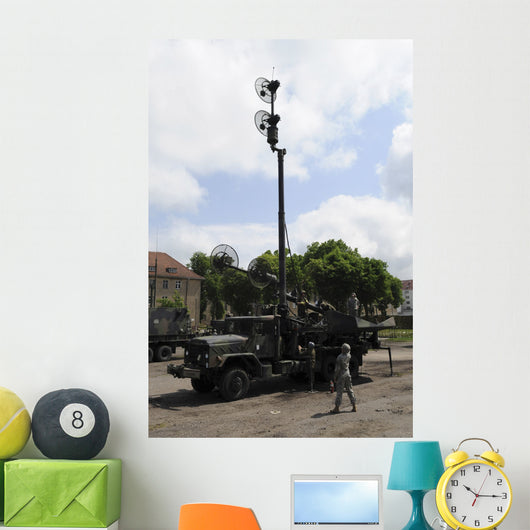 Us Soldiers Teach Polish Wall Decal Design 3