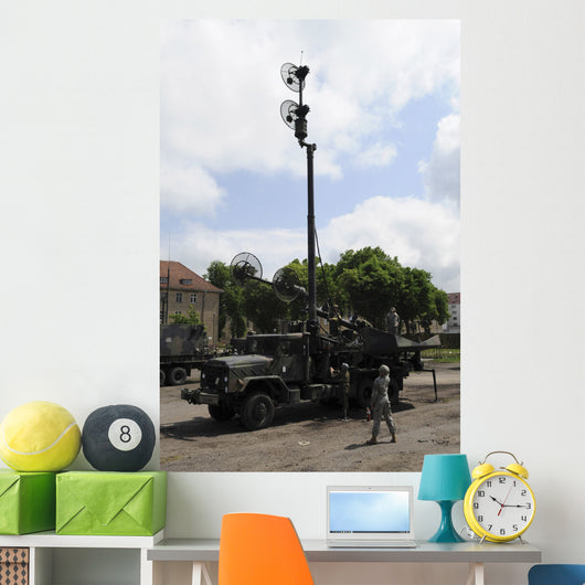 Us Soldiers Teach Polish Wall Decal Design 3
