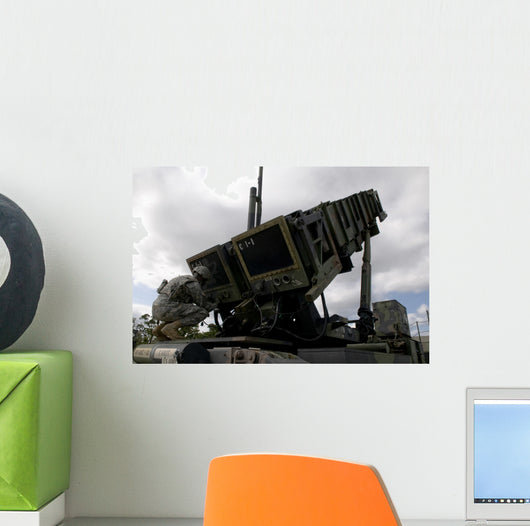 Mim-104 Patriot Missile Launcher Wall Decal Design 2