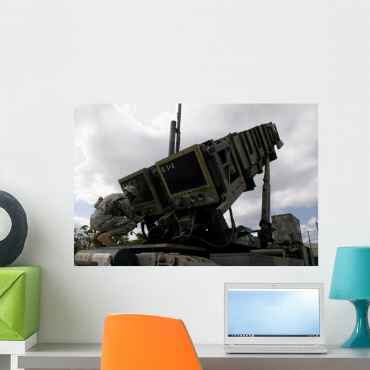 Mim-104 Patriot Missile Launcher Wall Decal Design 2