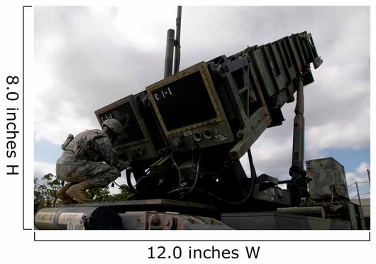 Mim-104 Patriot Missile Launcher Wall Decal Design 2