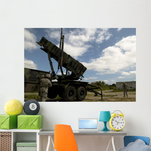 Mim-104 Patriot Missile Launcher Wall Decal Design 1