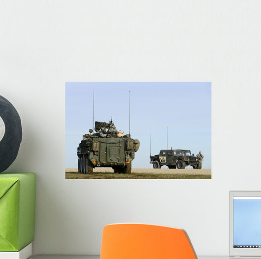 Us Army Europe Stryker Wall Decal