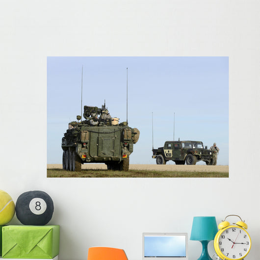 Us Army Europe Stryker Wall Decal
