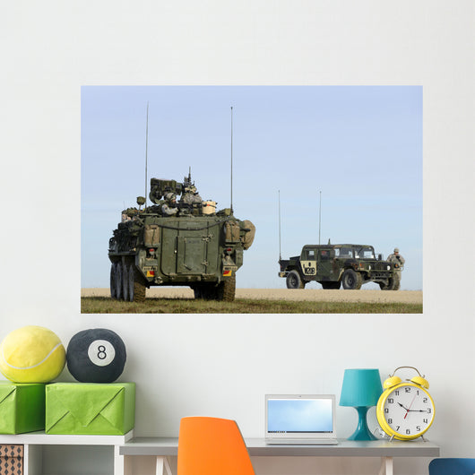 Us Army Europe Stryker Wall Decal