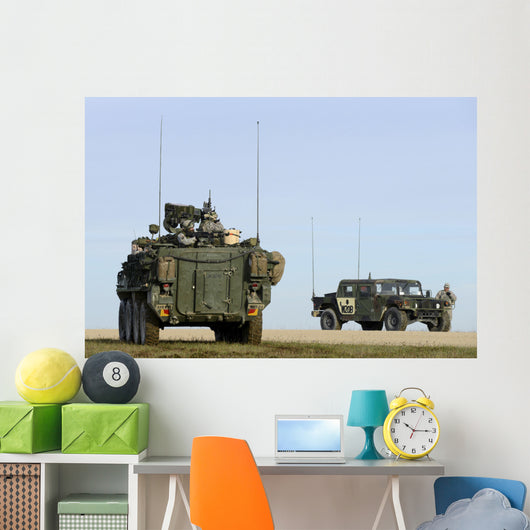 Us Army Europe Stryker Wall Decal