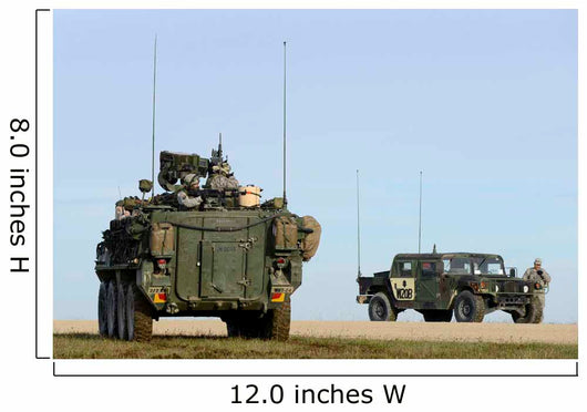 Us Army Europe Stryker Wall Decal