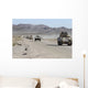Convoy Military Vehicles Traveling Wall Decal
